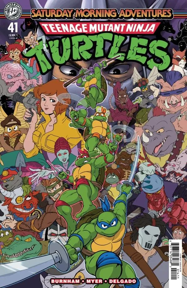 Cover of Teenage Mutant Ninja Turtles: Saturday Morning Adventures #41
