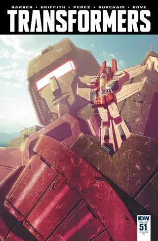 Cover of The Transformers #51