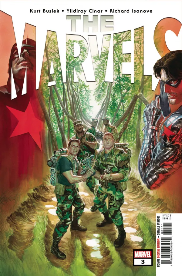 Cover of The Marvels #3
