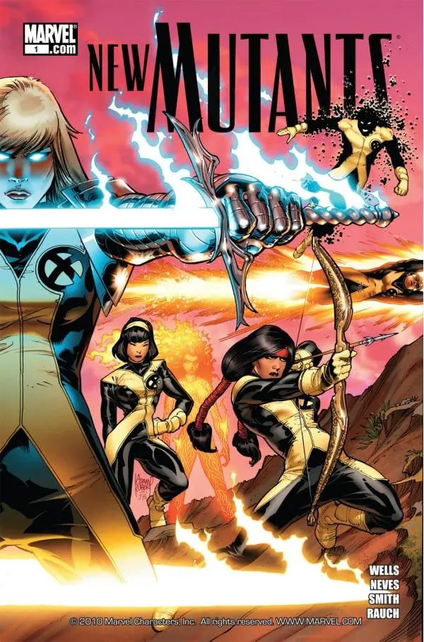 Cover of New Mutants #1