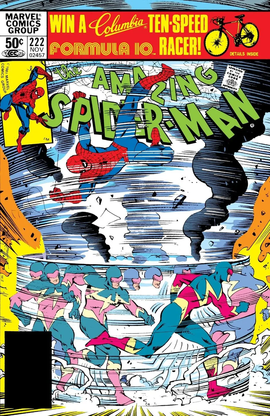Cover of The Amazing Spider-Man #222
