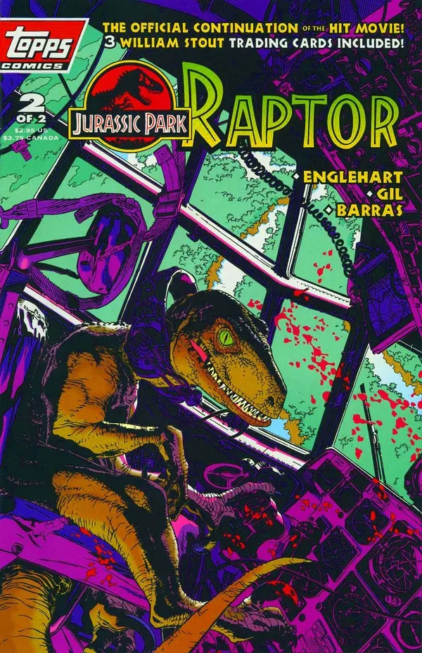 Cover of Jurassic Park: Raptor #2