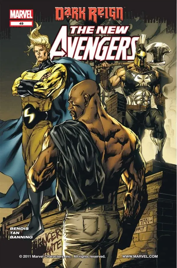 Cover of New Avengers #49