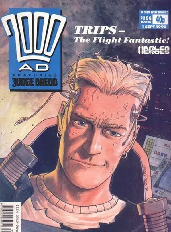 Cover of 2000 AD #694