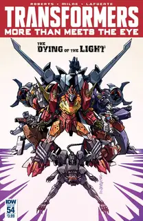 Cover of The Transformers: More Than Meets the Eye #54
