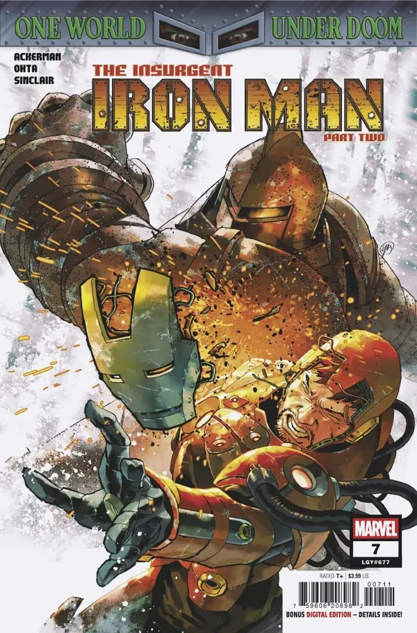 Cover of Iron Man #7 (677)