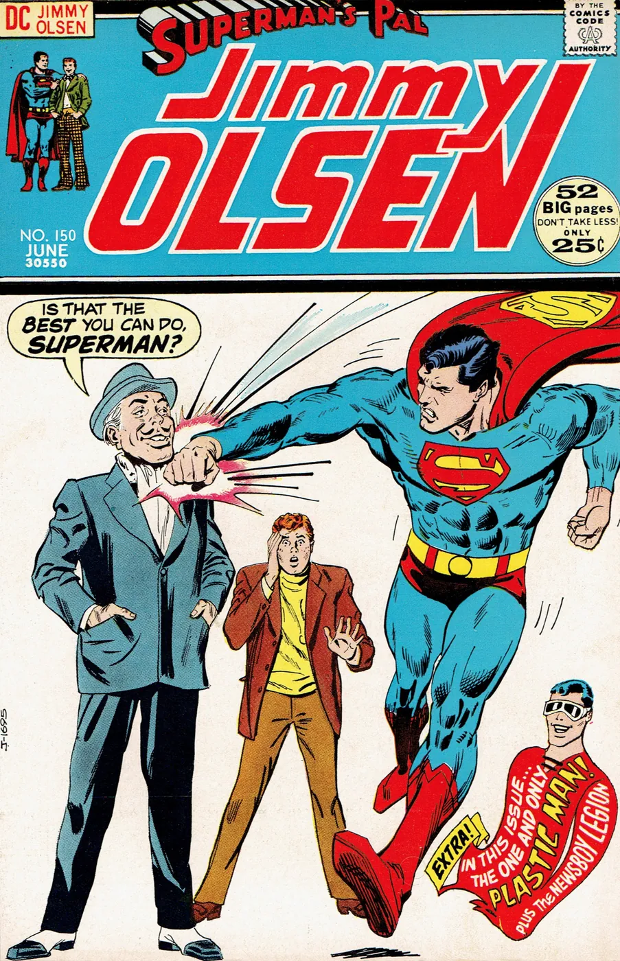 Cover of Superman's Pal, Jimmy Olsen #150
