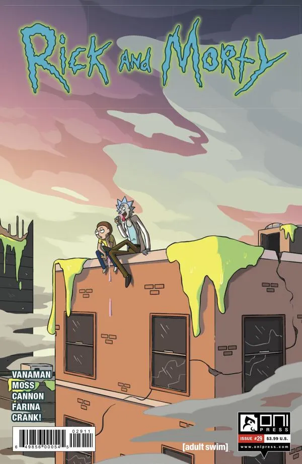 Cover of Rick and Morty #29