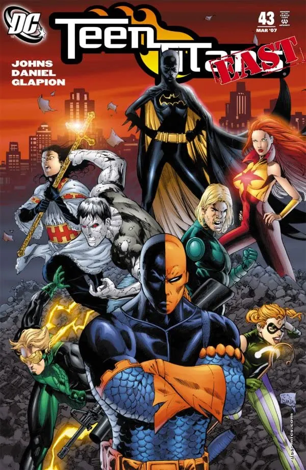 Cover of Teen Titans #43