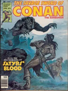 Cover of The Savage Sword of Conan #51