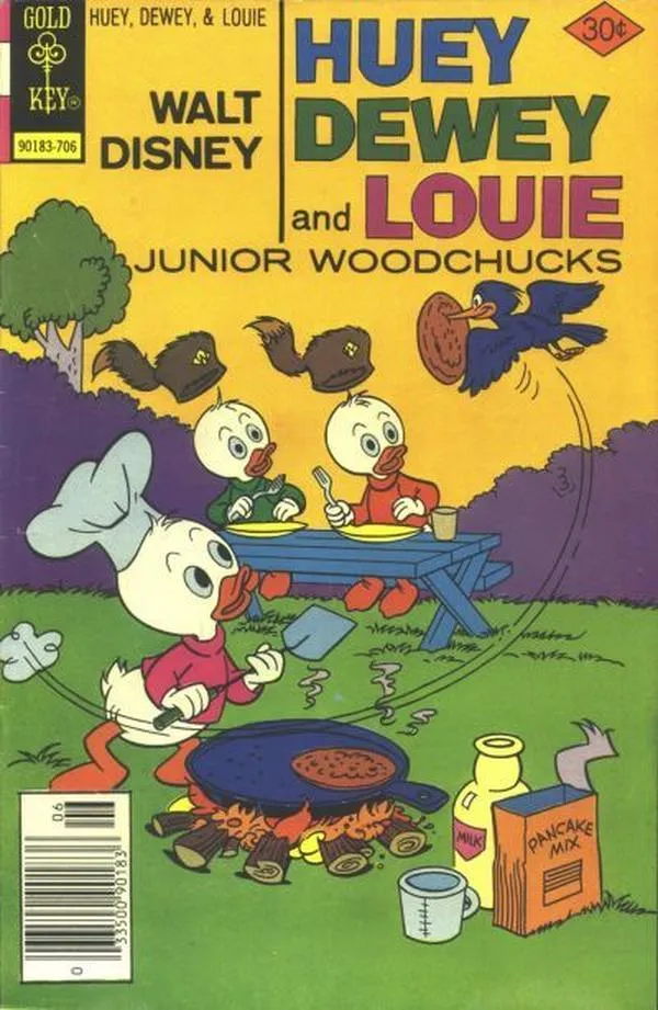 Cover of Walt Disney Huey, Dewey and Louie Junior Woodchucks #44