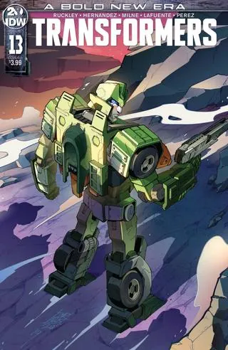 Cover of Transformers #13