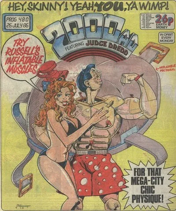 Cover of 2000 AD #480