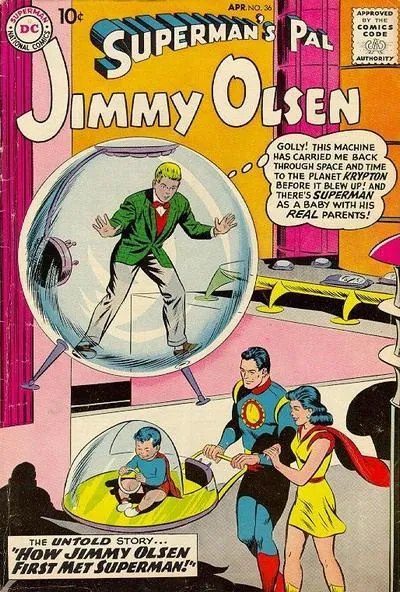 Cover of Superman's Pal, Jimmy Olsen #36