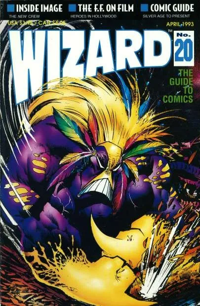 Cover of Wizard: The Comics Magazine #20
