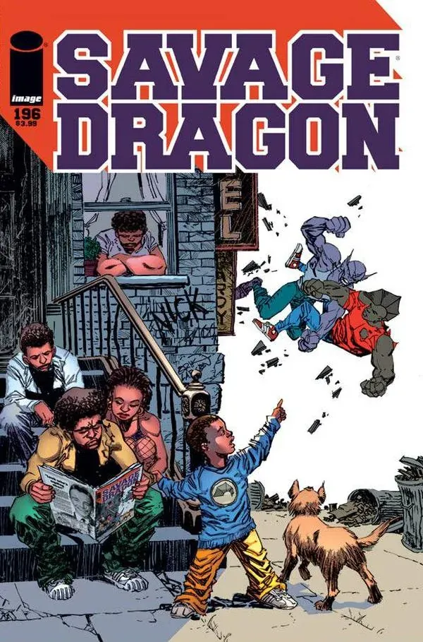 Cover of Savage Dragon #196