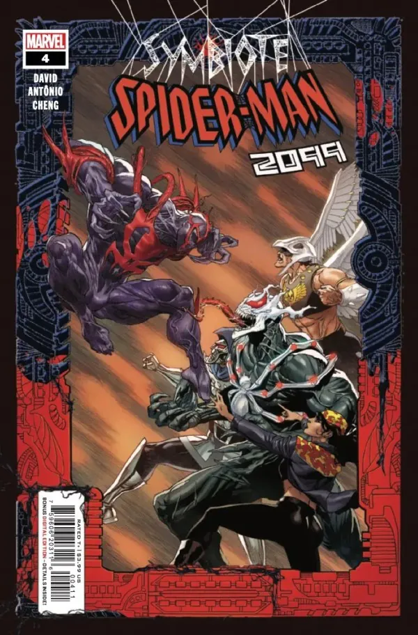 Cover of Symbiote Spider-Man 2099 #4