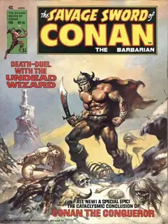 Cover of The Savage Sword of Conan #10