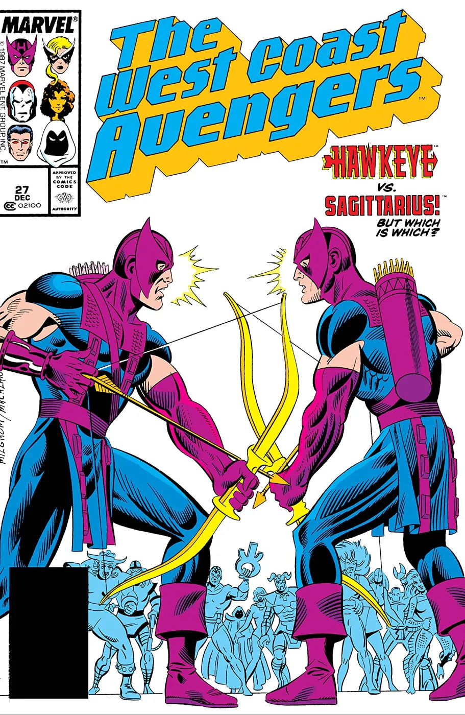 Cover of West Coast Avengers #27