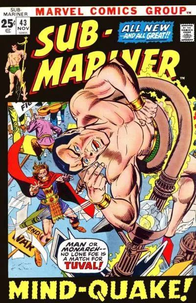Cover of Sub-Mariner #43