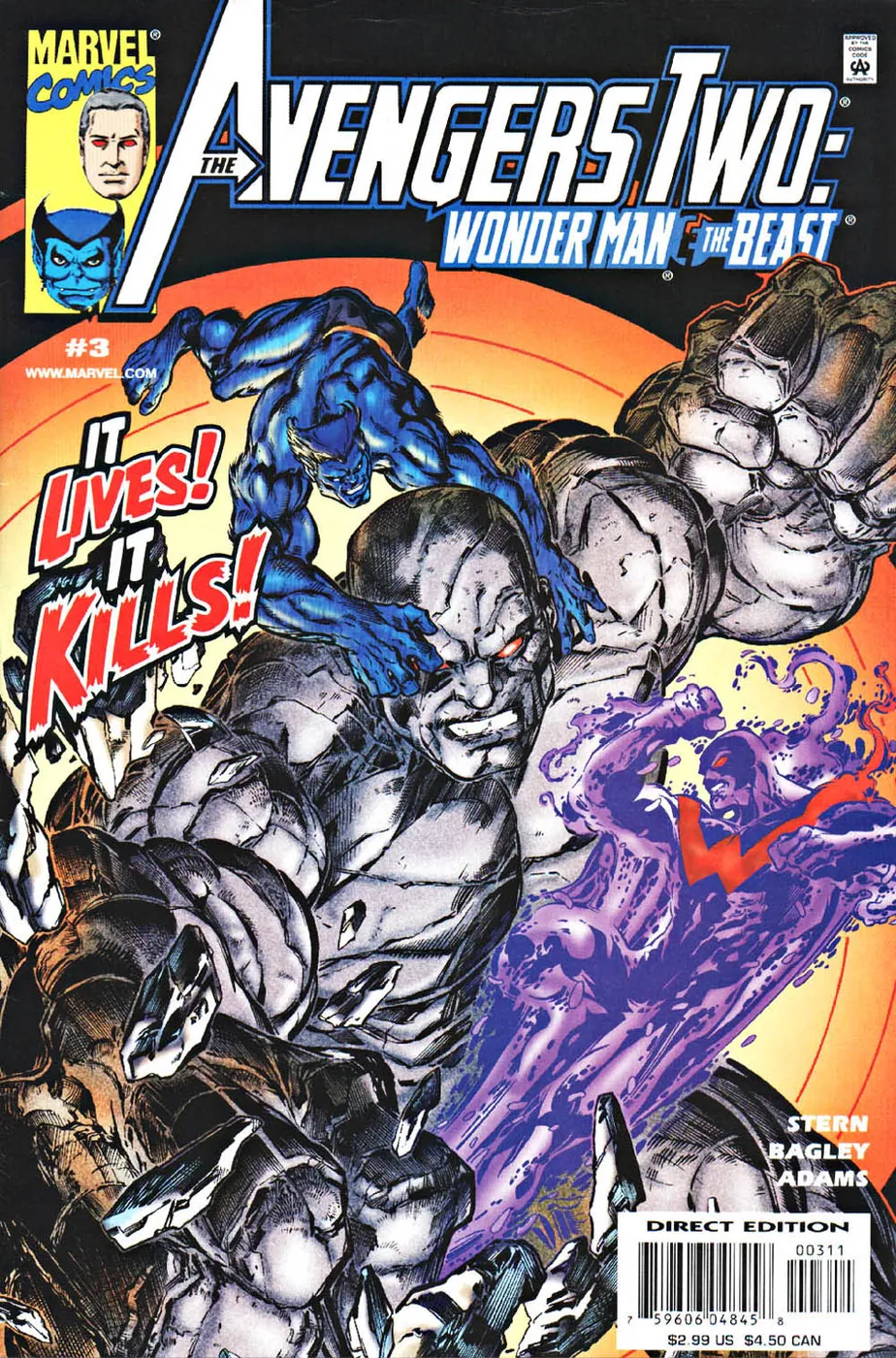 Cover of Avengers Two: Wonder Man & Beast #3