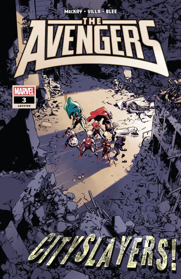 Cover of Avengers #3 (769)