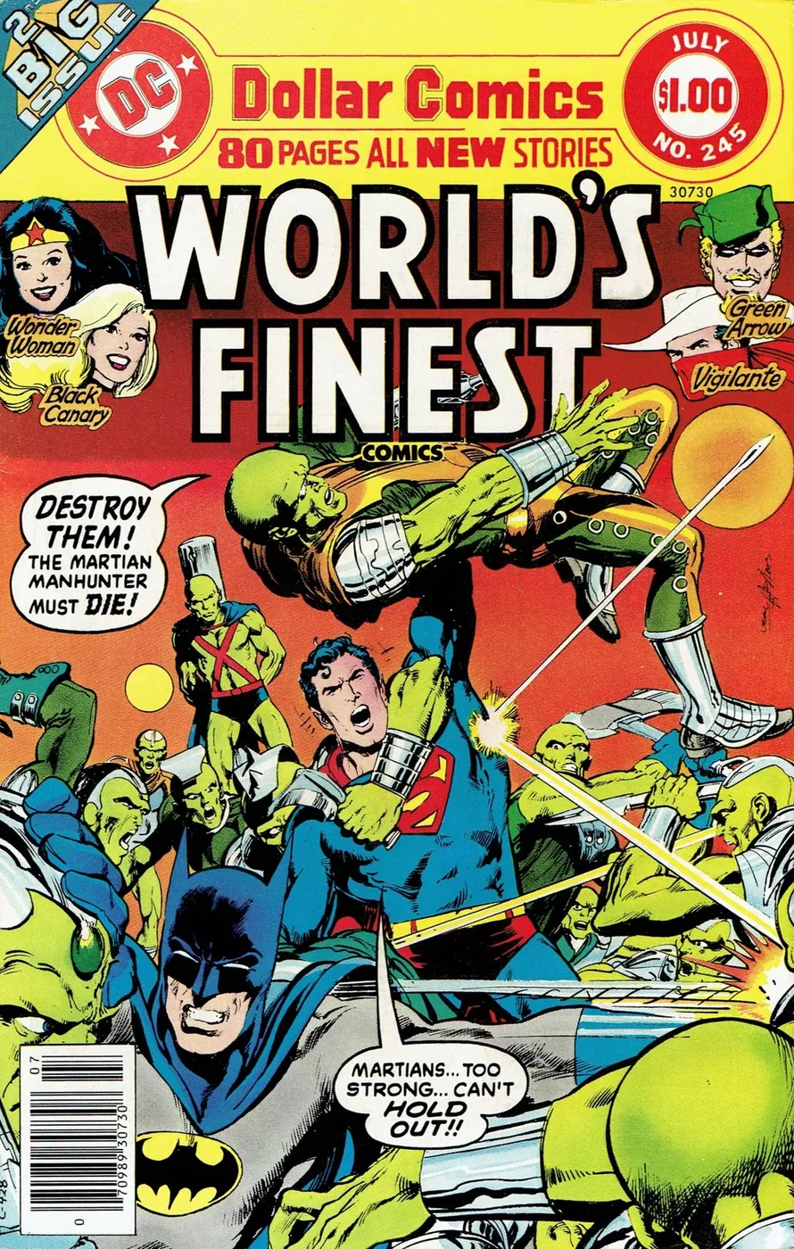 Cover of World's Finest Comics #245