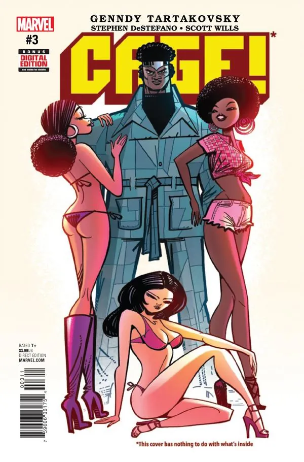 Cover of Cage! #3