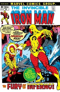 Cover of Iron Man #48