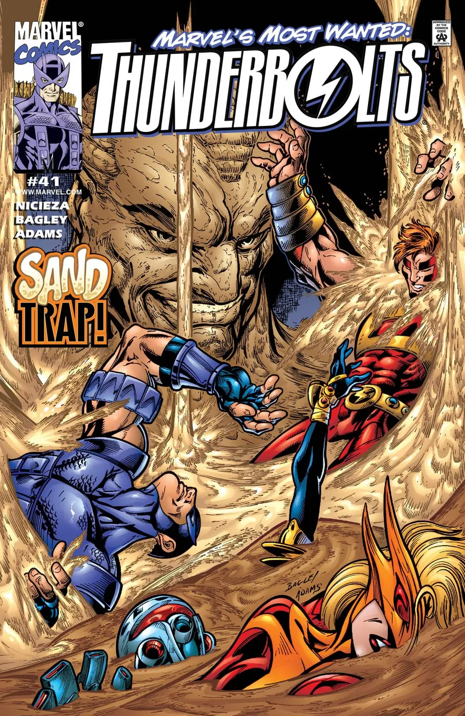 Cover of Thunderbolts #41