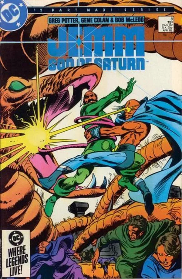 Cover of Jemm, Son of Saturn #8
