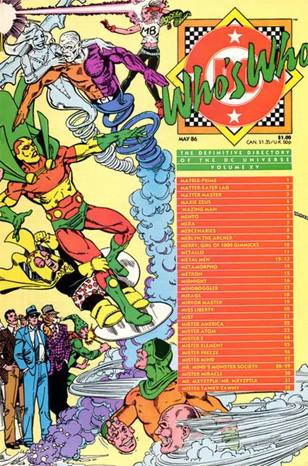 Cover of Who's Who: The Definitive Directory of the DC Universe #15