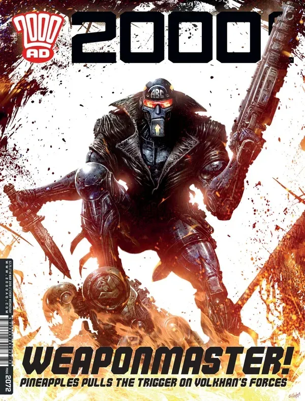 Cover of 2000 AD #2072