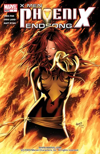 Cover of X-Men: Phoenix - Endsong #1