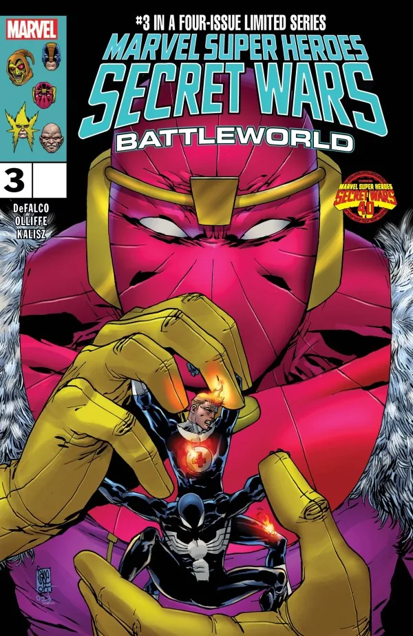 Cover of Marvel Super Heroes Secret Wars: Battleworld #3