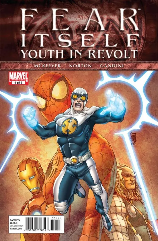 Cover of Fear Itself: Youth in Revolt #4