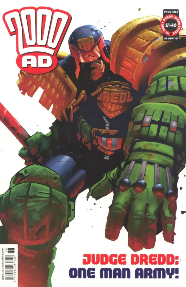 Cover of 2000 AD #1258