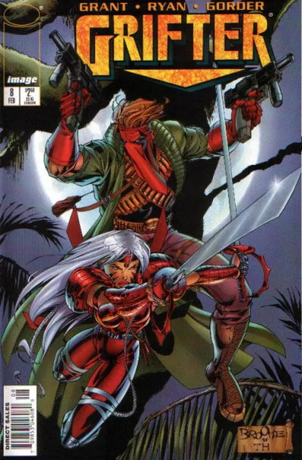 Cover of Grifter #8