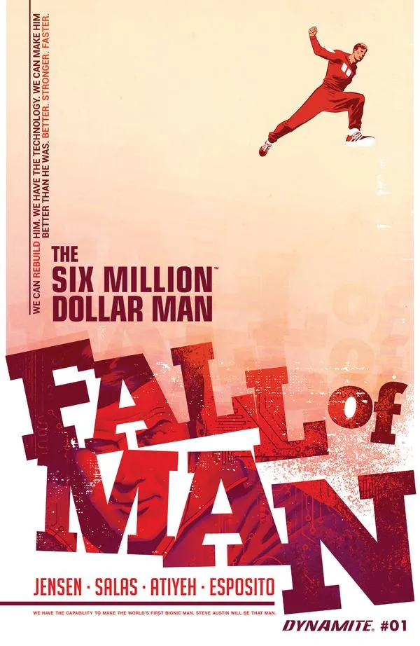 Cover of The Six Million Dollar Man: Fall of Man #1