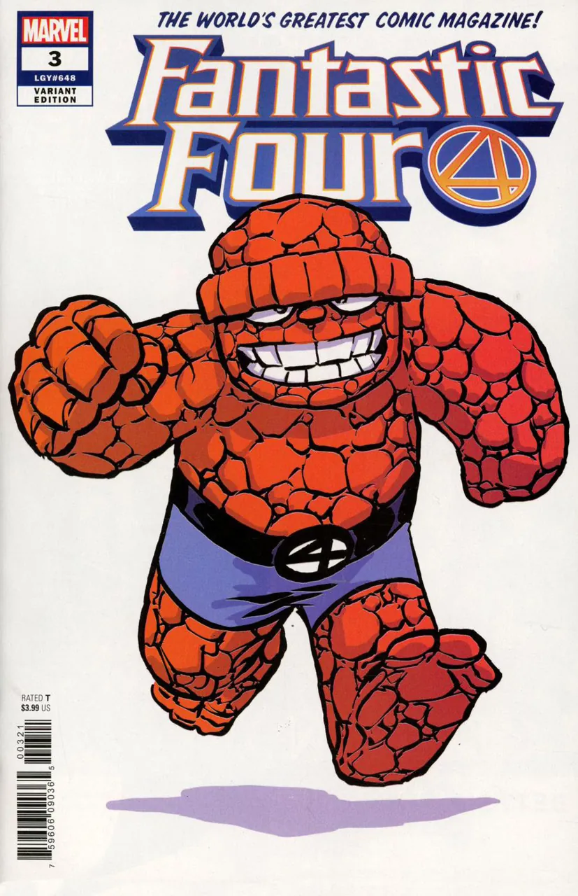 Cover of Fantastic Four #3 (648)