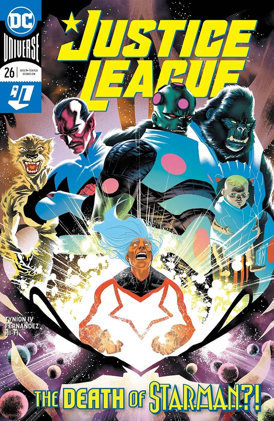 Cover of Justice League #26