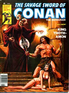 Cover of The Savage Sword of Conan #43