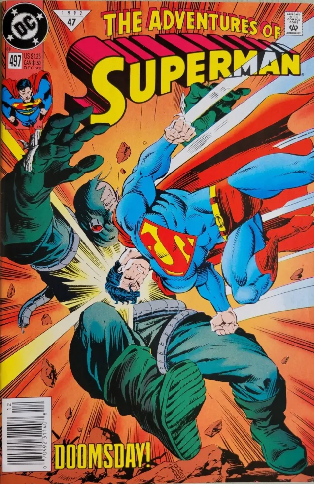 Cover of Adventures of Superman #497