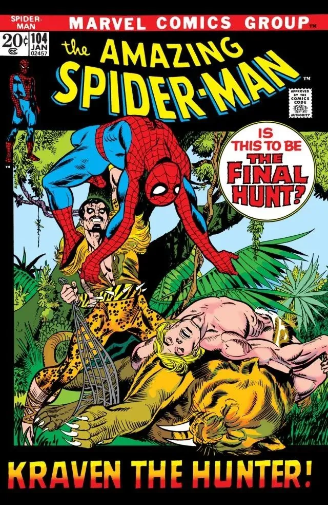Cover of The Amazing Spider-Man #104