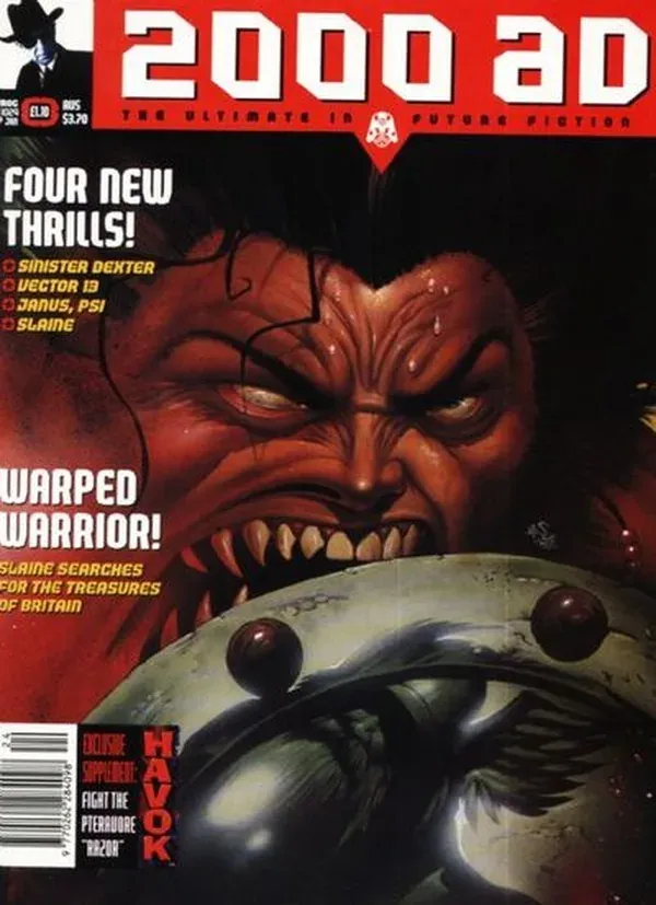 Cover of 2000 AD #1024