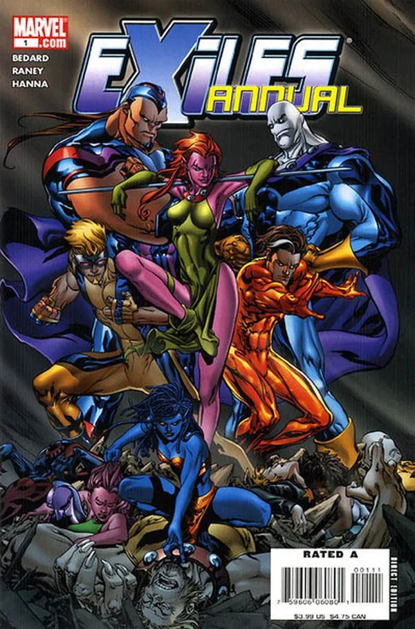 Cover of Exiles Annual #1