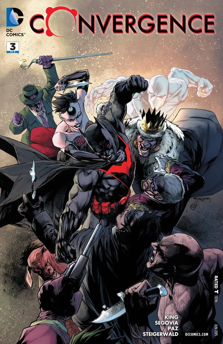 Cover of Convergence #3