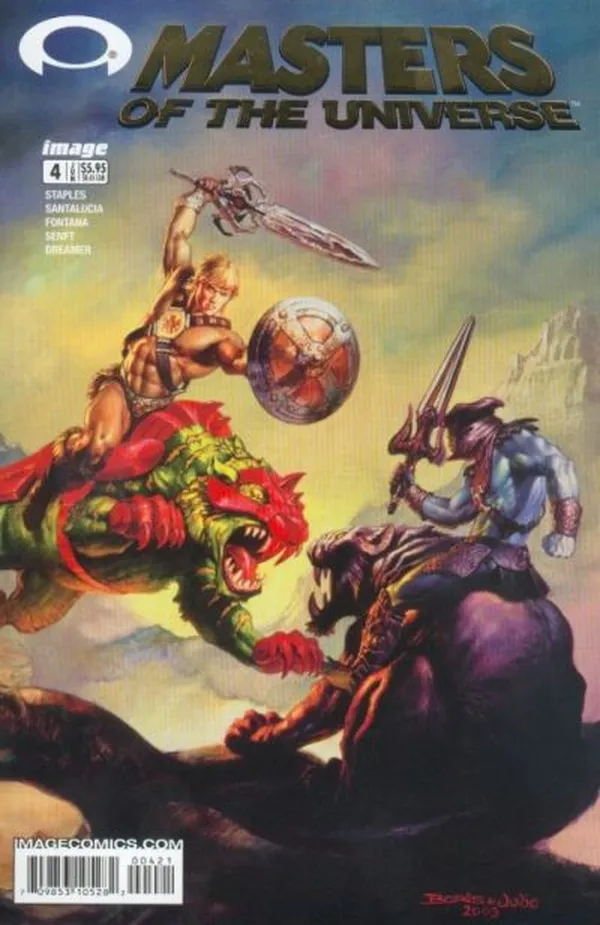 Cover of Masters of the Universe #4