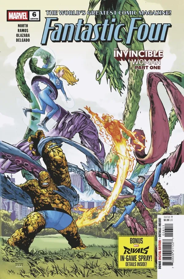Cover of Fantastic Four #6 (732)