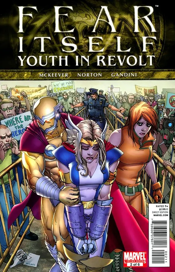 Cover of Fear Itself: Youth in Revolt #2